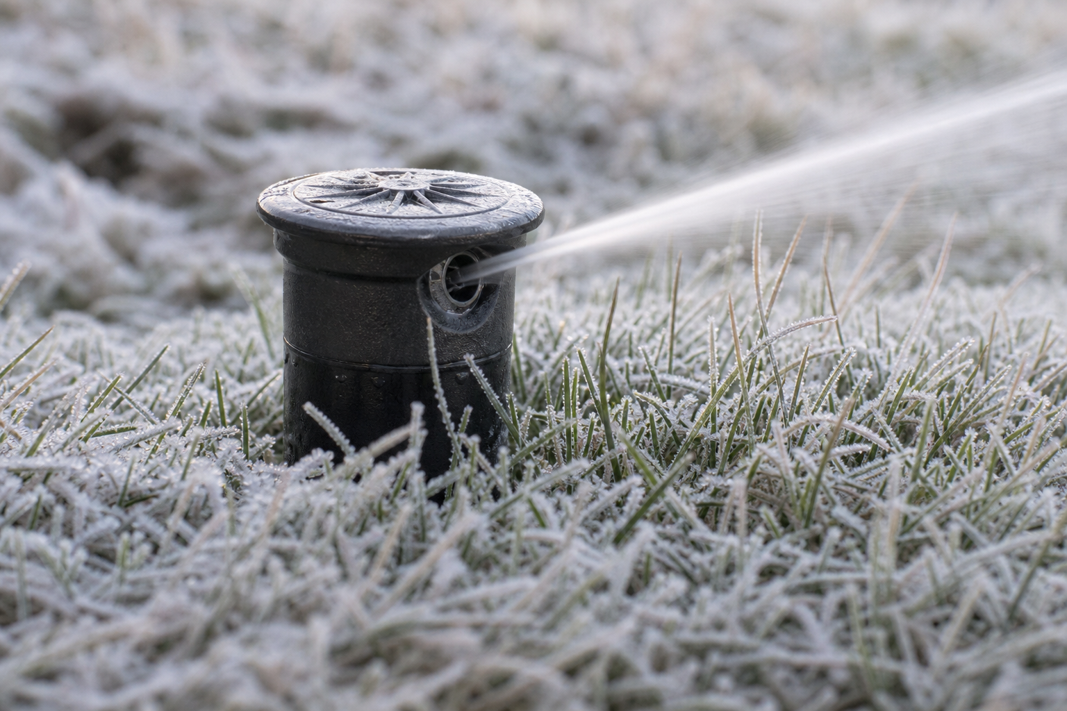 Preparing an Aerobic Septic System for a North Texas Cold Snap