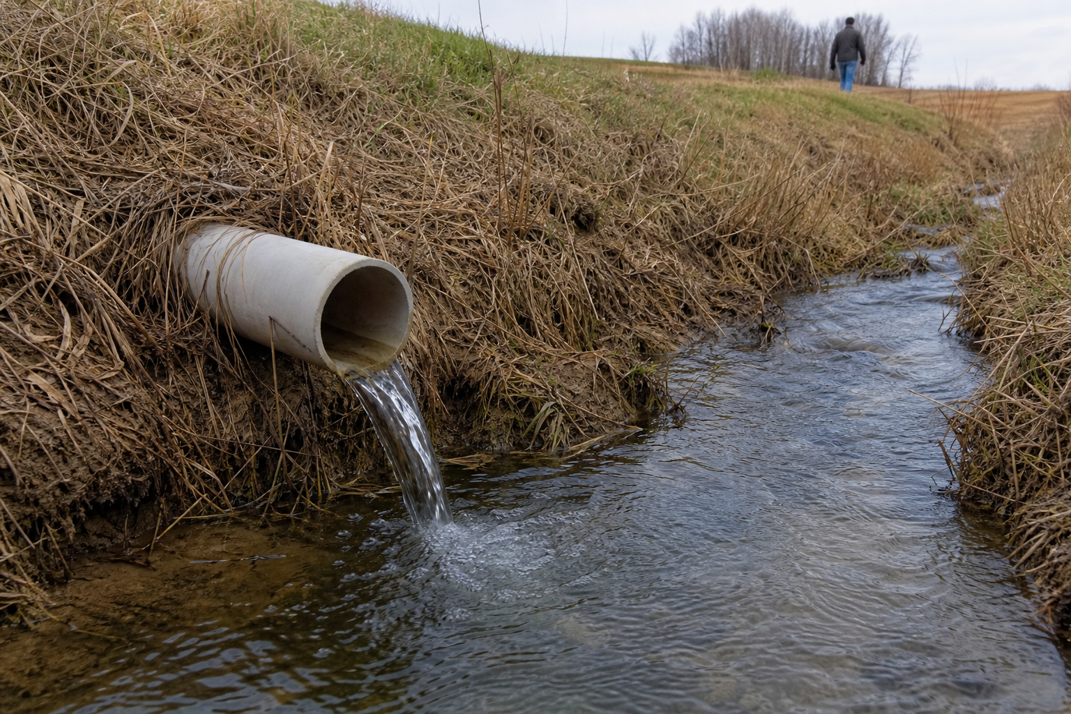 Fall Field Tile and Farm Drainage Repairs Before Freeze-Up in Henry County